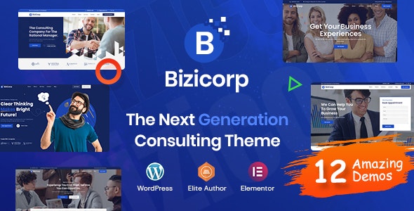 BiziCorp – Business Consulting WordPress Theme 1.1.1