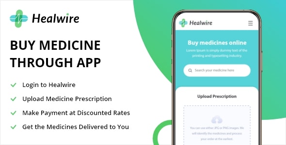 Healwire iOS – Online Medical Store