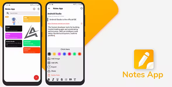 Android note app