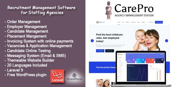 CarePro – Recruitment  Staffing Agency Software