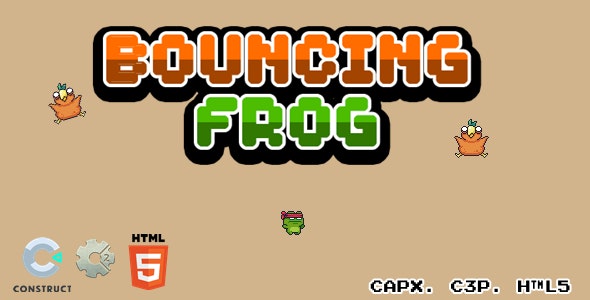 Bouncing Frog – CAPX I C3P I HTML5 Game