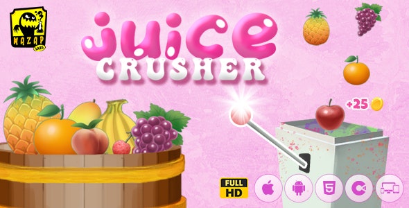 Juice Crusher – Fun Game (Construct)