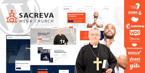 Sacreva – Church WordPress Theme