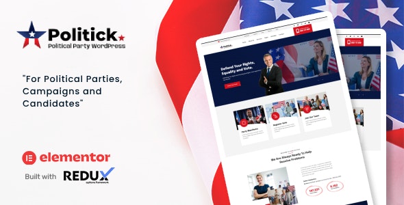 Politick – Political WordPress Theme