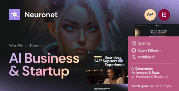 Neuronet – AI Startup WordPress Theme