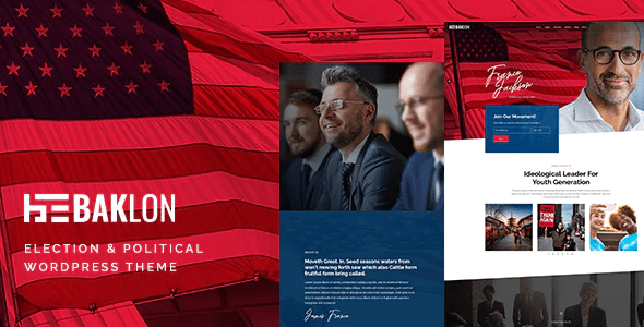 Baklon – Election Political WordPress Theme