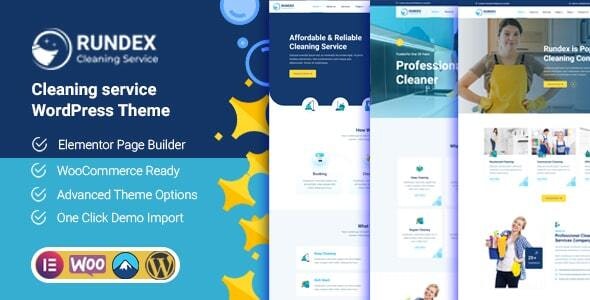 Rundex – Cleaning Services WordPress Theme