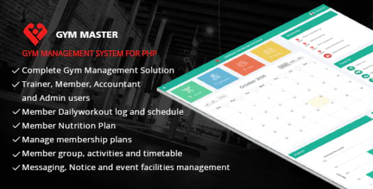 Gym Master – Gym Management System v24