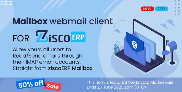 Mailbox – e-mail client for ZiscoERP