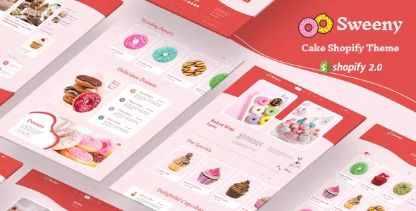 Sweeny – Cake & Bakery Shopify Theme