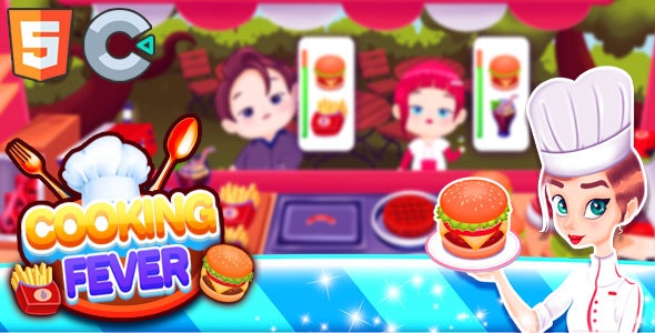 Cooking Fever – HTML5 Game – Admob – Construct 3