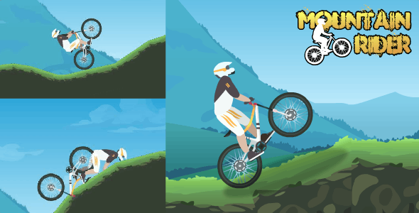 Mountain Rider – Premium HTML5 Game for Web, Mobile and FB Instant games (Construct 3)