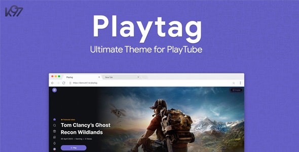 Playtag – The Ultimate PlayTube Theme 1.0.7