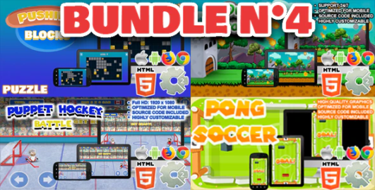 Bundle N°4 ( 04 games | CAPX and HTML5 )