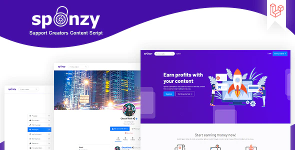 Sponzy – Support Creators Content Script 5.8.0