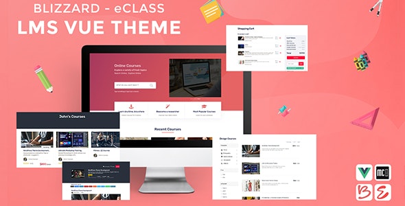 Blizzard – eClass LMS Theme