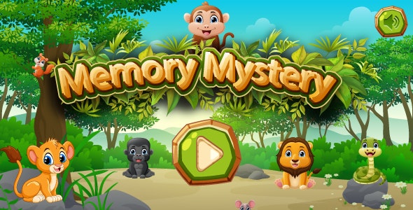 Memory Mystery – Educational Game – HTML5, Construct 3