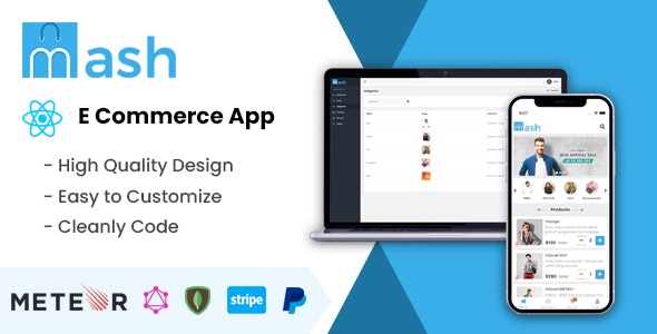 Mash – Ecommerce React Native App