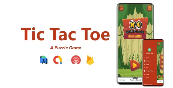 Tic Tac Toe – A Puzzle Game | ADMOB, FIREBASE, ONESIGNAL