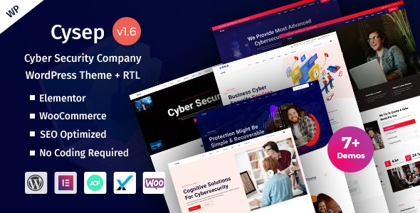 Cysep – Cyber & Online Security Solutions WordPress Theme 1.6