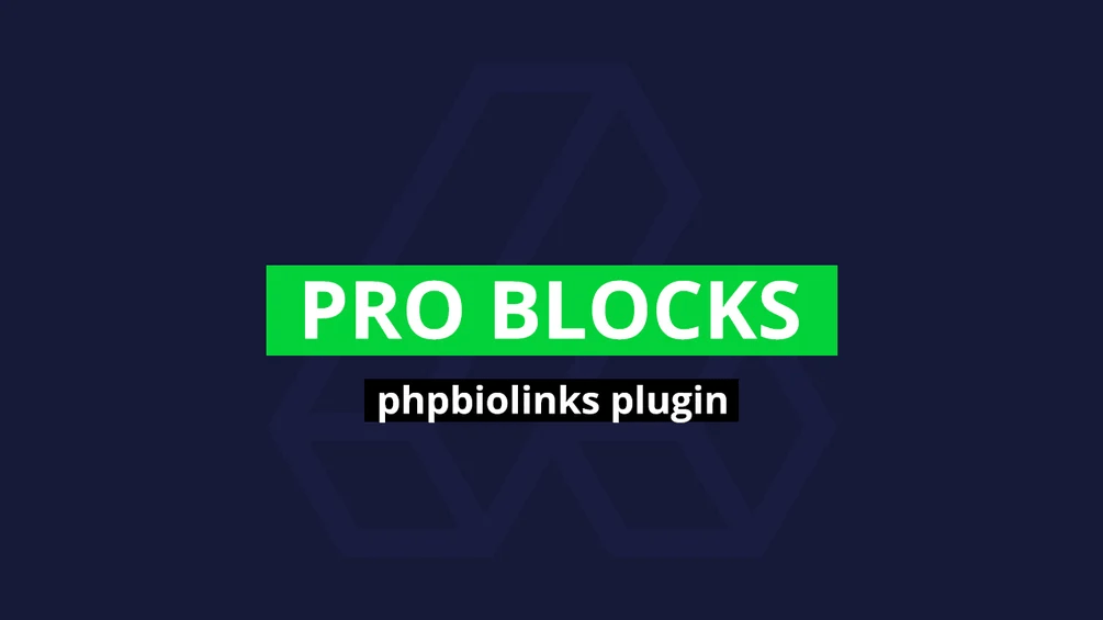 15 Pro Blocks Pack – 66biolinks plugin