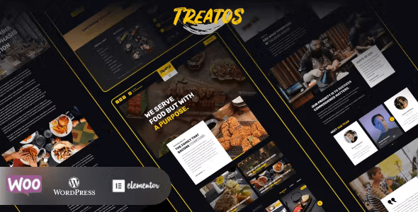 Treatos – Restaurant Theme