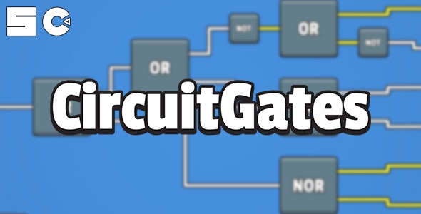 CircuitGates – HTML5 Puzzle Game (Construct 3)