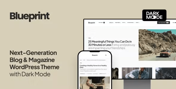 Blueprint – Next-Generation Blog  Magazine Theme