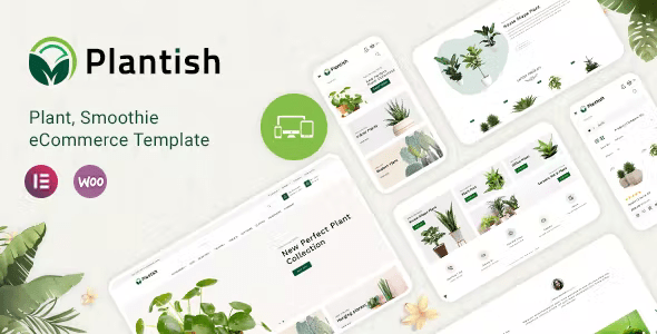 Plantish Plant Responsive WooCommerce Theme