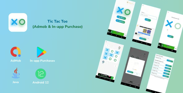 Tic Tac Toe (AdMob & In-app Purchases)