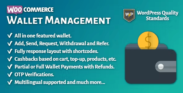 WooCommerce Wallet Management | All in One 2.6.0