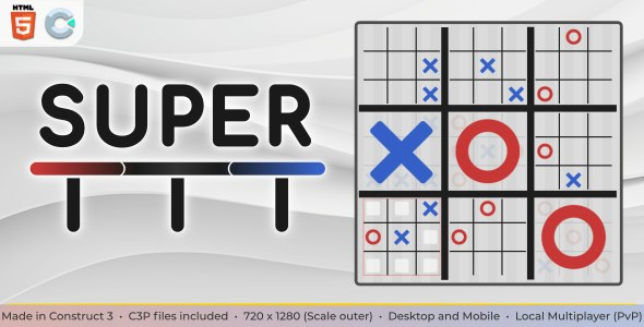 Super TTT – HTML5 Puzzle game