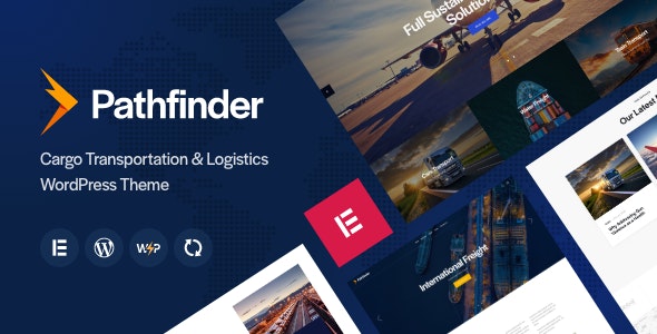 Pathfinder – Cargo Transportation  Logistics WordPress Theme