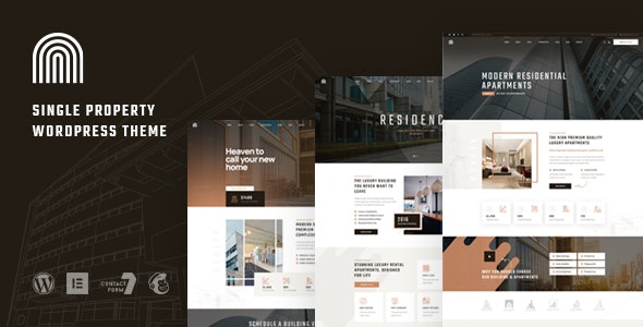 Alipes – Single Property WordPress Theme