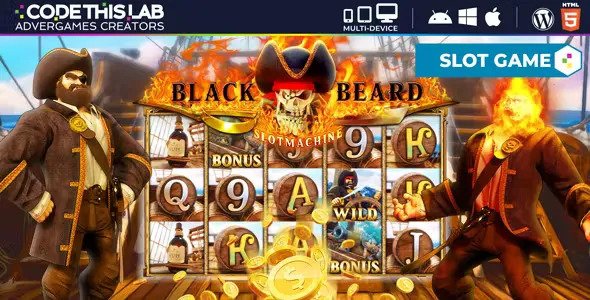 Black Beard Slot Machine – Premium HTML5 Casino Game