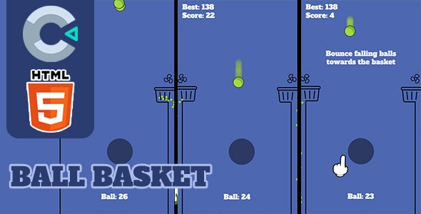 Ball Basket – HTML5 Game – C3P