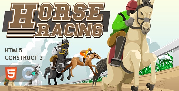 Horse Racing HTML5 Construct 3 Game