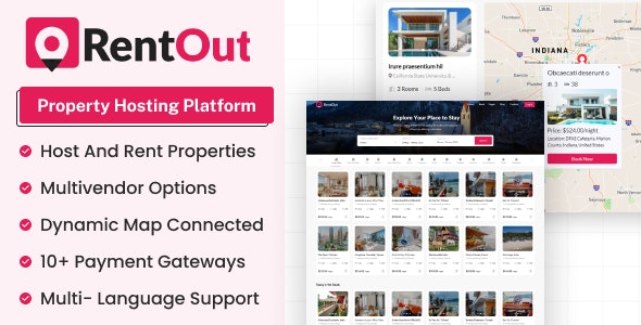 RentOut – Multivendor Property Hosting Platform