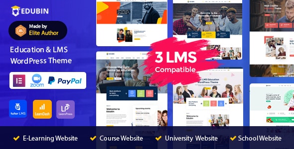 Edubin – Education WordPress Theme 9.2.7