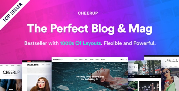 CheerUp – Food, Blog & Magazine