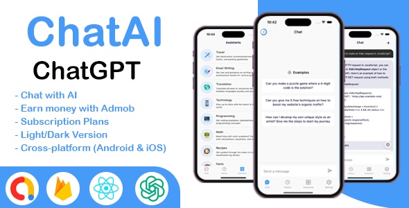 ChatAI – ChatGPT Android  iOS AI Chat App