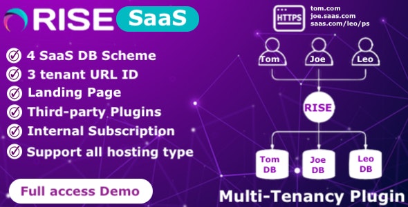 RISE CRM SaaS Plugin – Transform Your RISE CRM into a Powerful Multi-Tenancy Solution 0.2.2