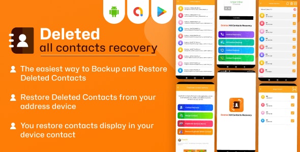 Deleted All Contacts Recovery – Recover Deleted Contacts – Contact Backup – Restore Contacts