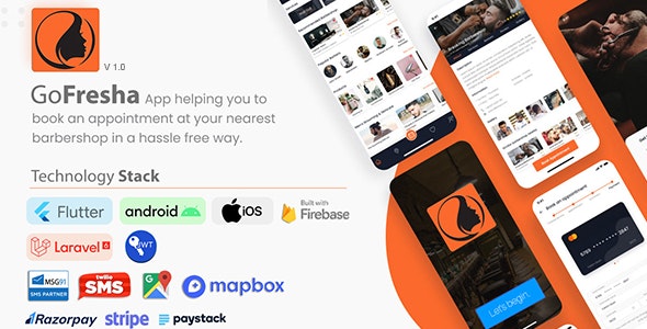 Salon, Spa, Massage Appointment Flutter App with Admin Panel – GoFresha