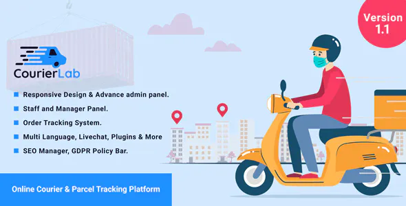 CourierLab – Online Courier And Parcel Tracking Platform