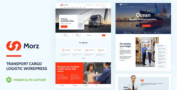 Morz – Logistics WordPress Theme 16.4