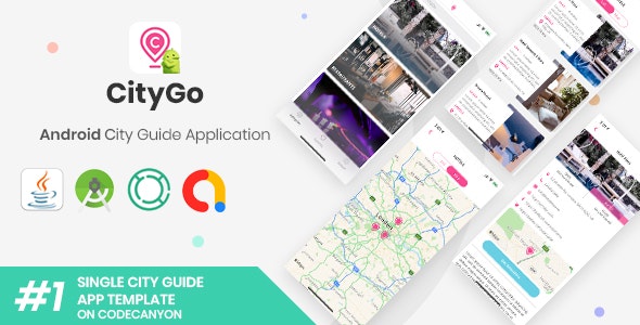 CityGo | Android Single City Guide Store Finder Application