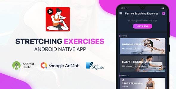 Female Stretching Exercises – Android (Kotlin)