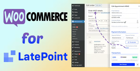 WooCommerce for LatePoint (Payments Addon) 10.7.0