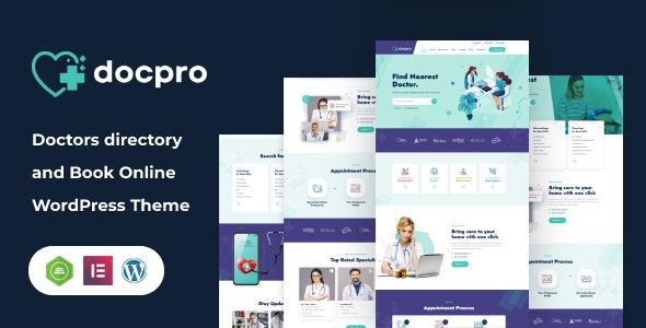 Docpro – Doctors directory WordPress Theme